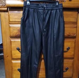 Faux Leather Pants